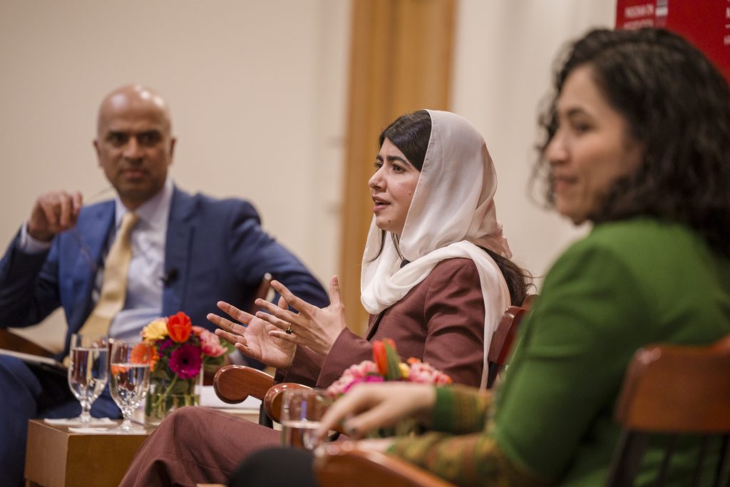 Malala Yousafzai Visits the Program on Negotiation