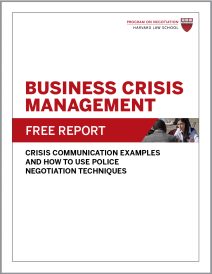 Business Crisis Management