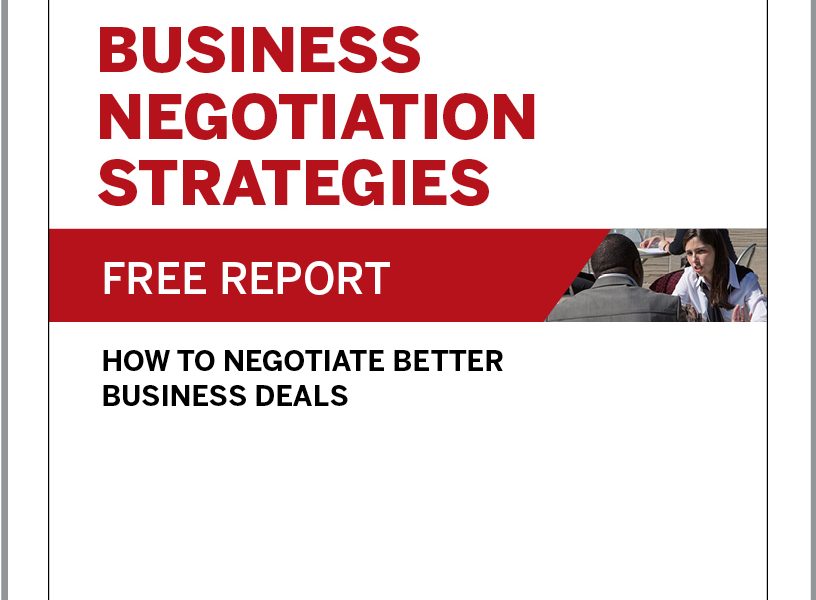 Business Negotiation Strategies