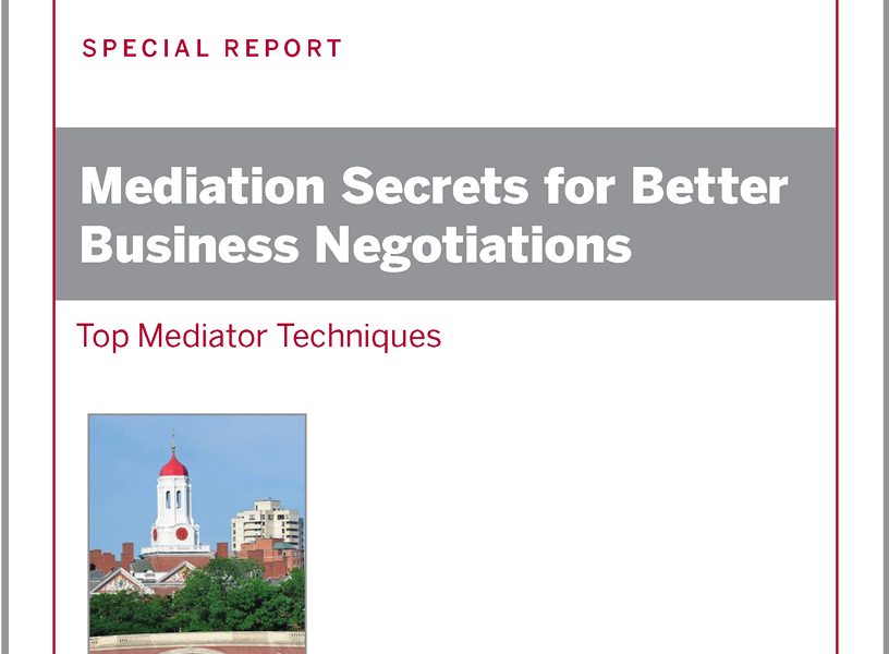 Mediation Secrets