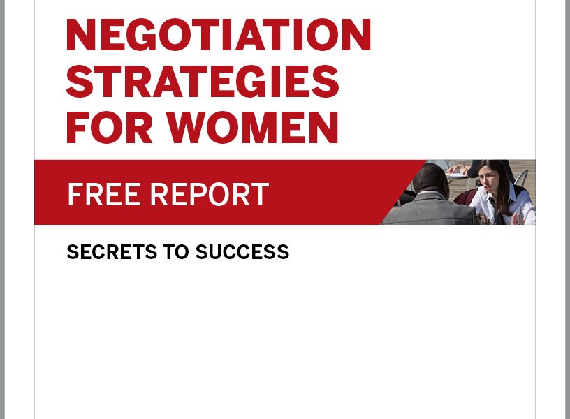 Negotiation Strategies for to - PON - Program on Negotiation at Harvard Law School