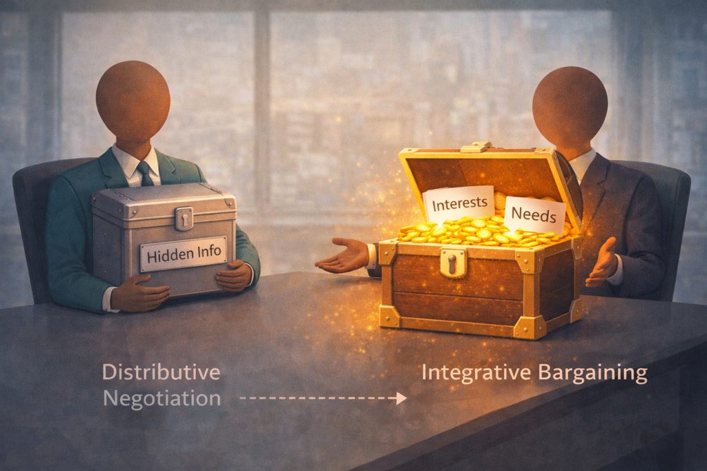 In Business Negotiations, Are You Revealing Enough?