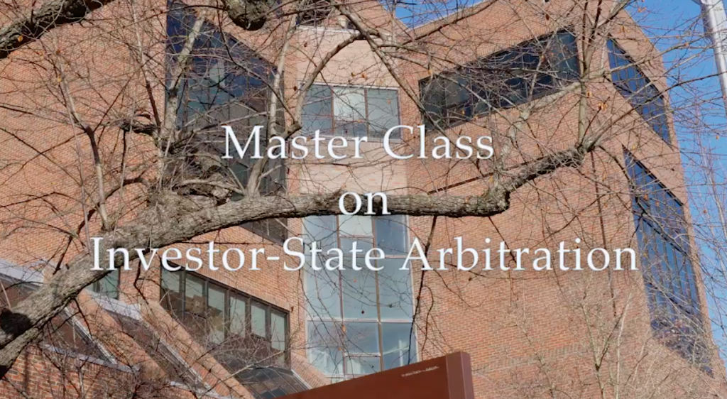 Check Out the International Investor-State Arbitration Video Course