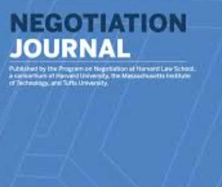 Negotiation Journal