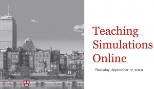 Teaching Simulations Online