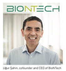 Ug ̆ur Sahin, cofounder and CEO of BioNTech