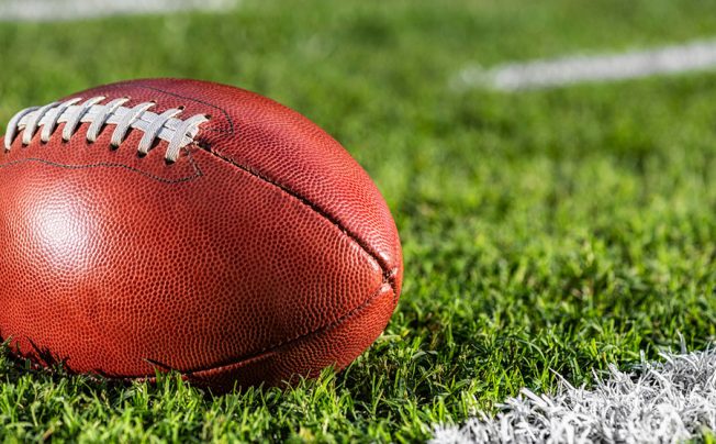 football on field